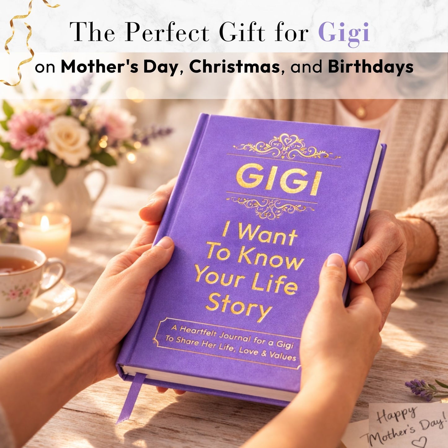 Gigi I Want to Know Your Life Story Gifts for Gigi