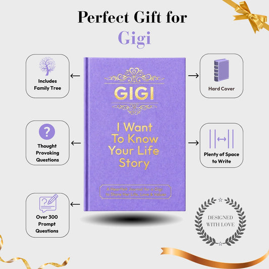 Gigi I Want to Know Your Life Story Gifts for Gigi