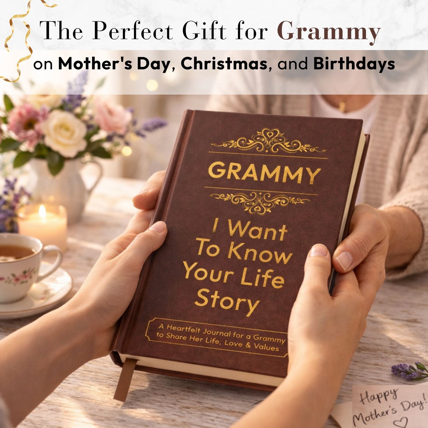 Grammy I Want to Know Your Life Story Gifts for Grammy