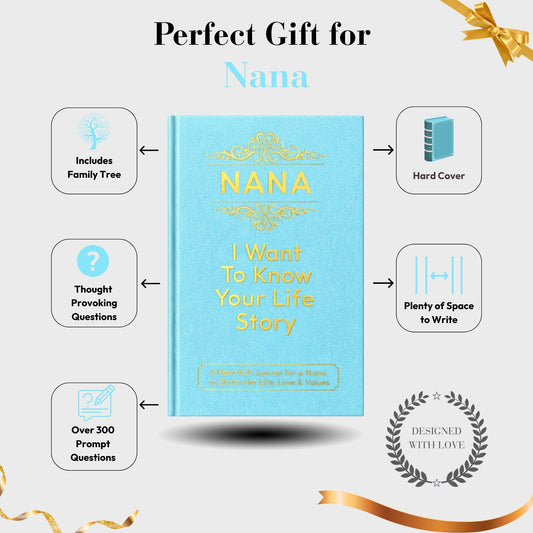 Nana I Want to Know Your Life Story Gifts for Nana