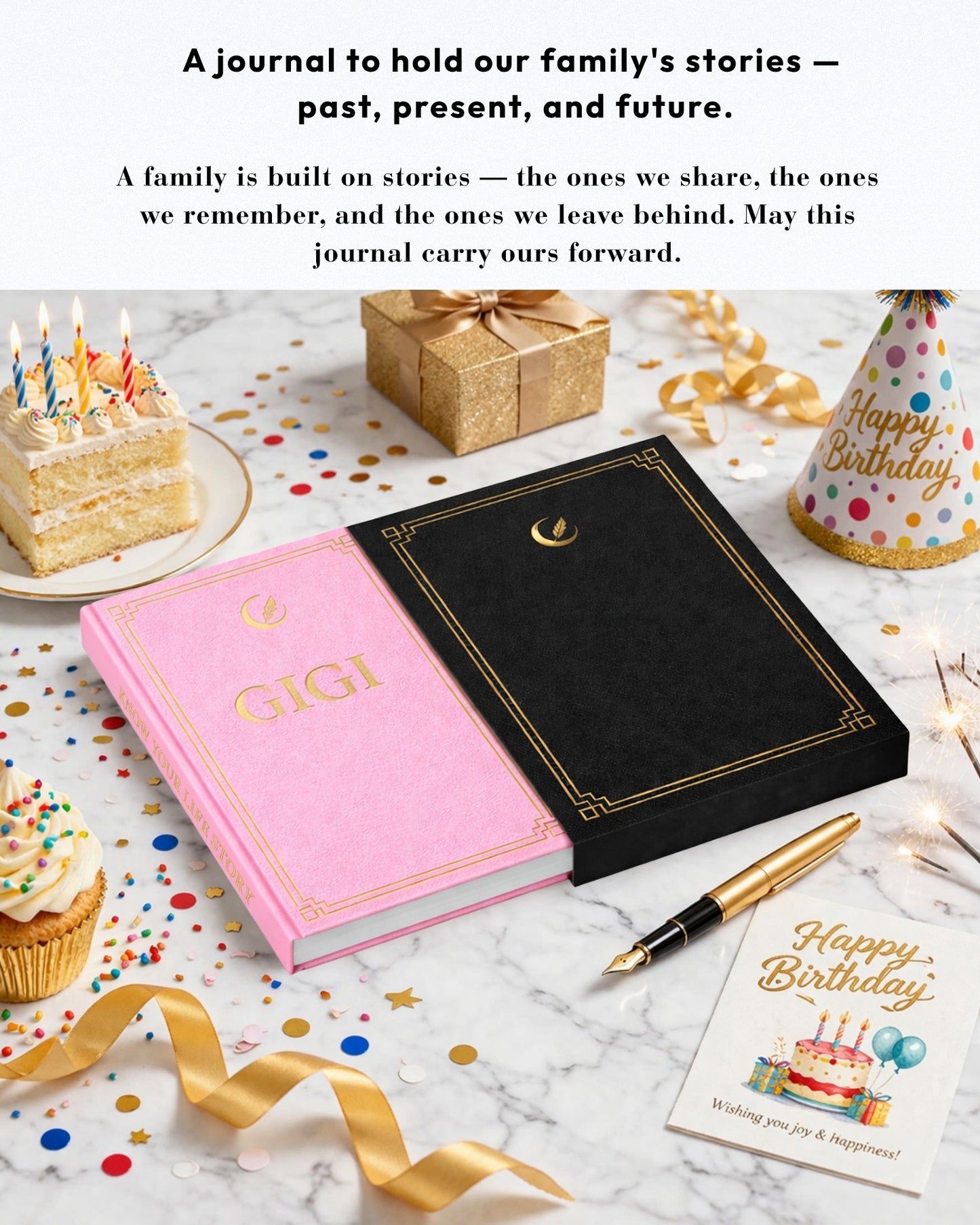 Gigi's Life Story Journal (Hardcover): A Meaningful Keepsake for gigi to Share Her Journey and Memories