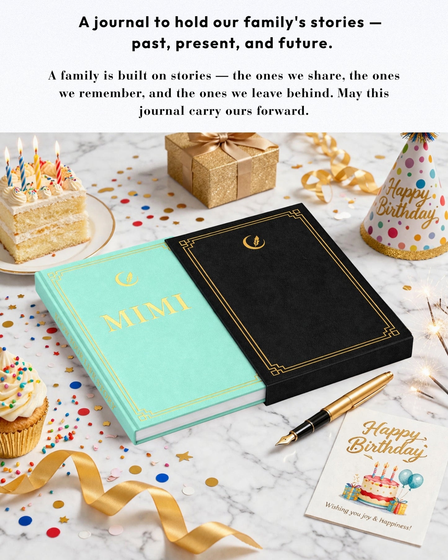 Mimi's Life Story Journal (Hardcover): A Meaningful Keepsake for mimi to Share Her Journey and Memories