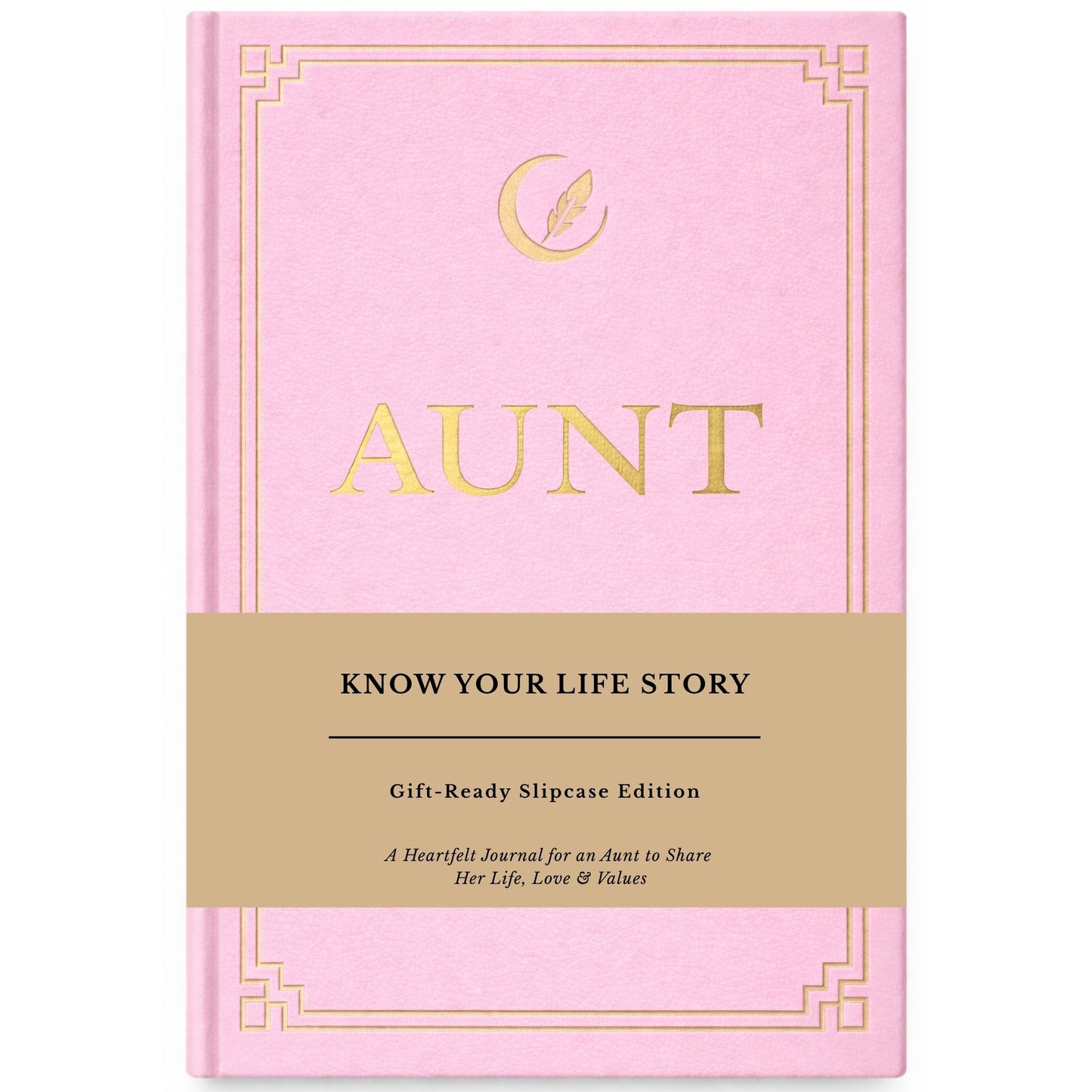 Aunt's Life Story Journal (Hardcover): A Meaningful Keepsake for Aunt to Share Her Journey and Memories