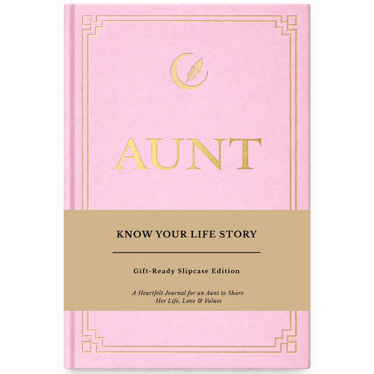 Aunt's Life Story Journal (Hardcover): A Meaningful Keepsake for Aunt to Share Her Journey and Memories