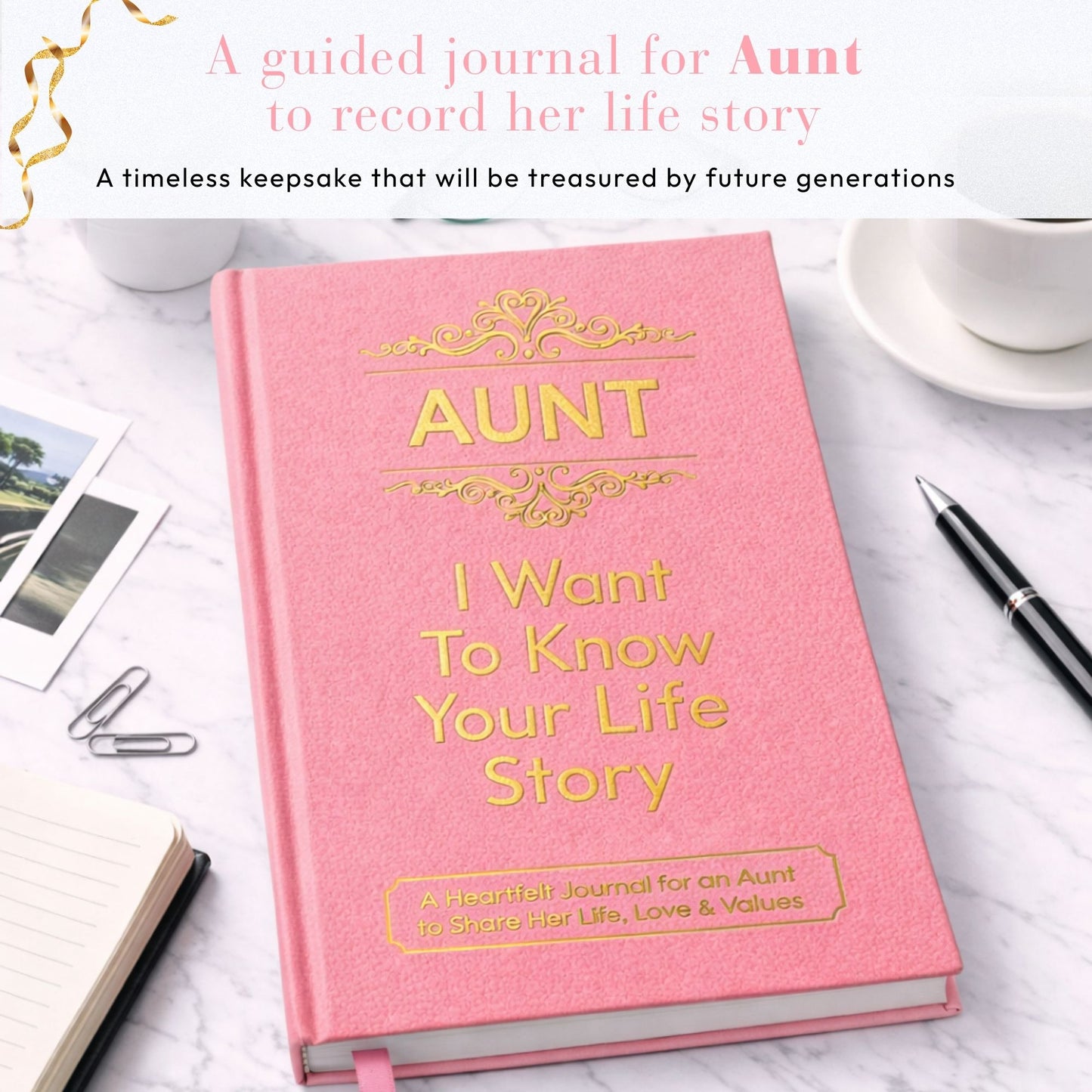 Aunt I Want to Know Your Life Story Gifts for Aunt
