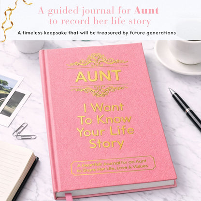 Aunt I Want to Know Your Life Story Gifts for Aunt