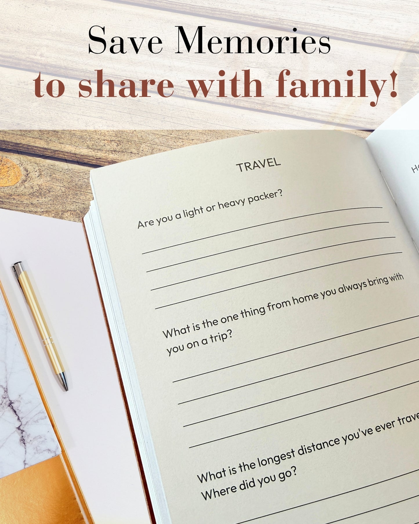 Dad's Life Story Journal (Hardcover), Sentimental Gifts for Father's Day, Birthday & Christmas