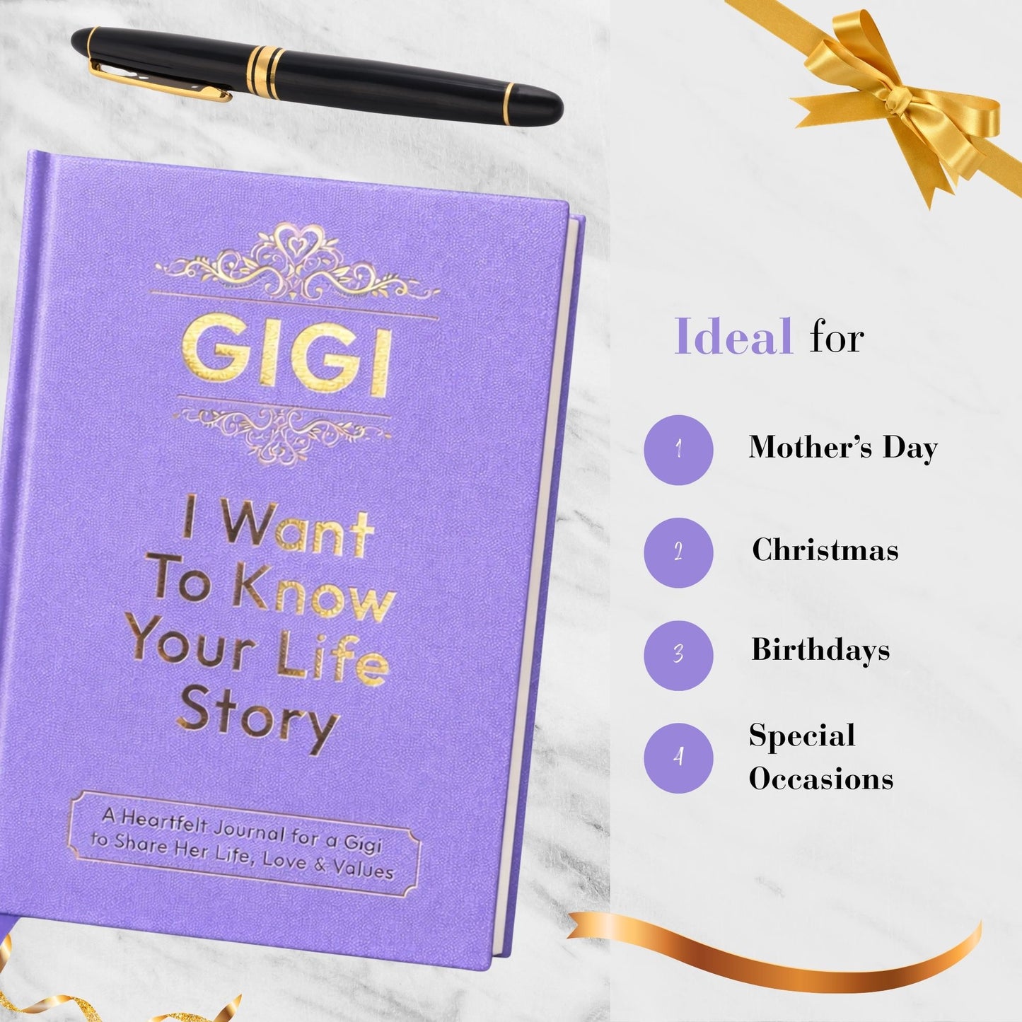 Gigi I Want to Know Your Life Story Gifts for Gigi
