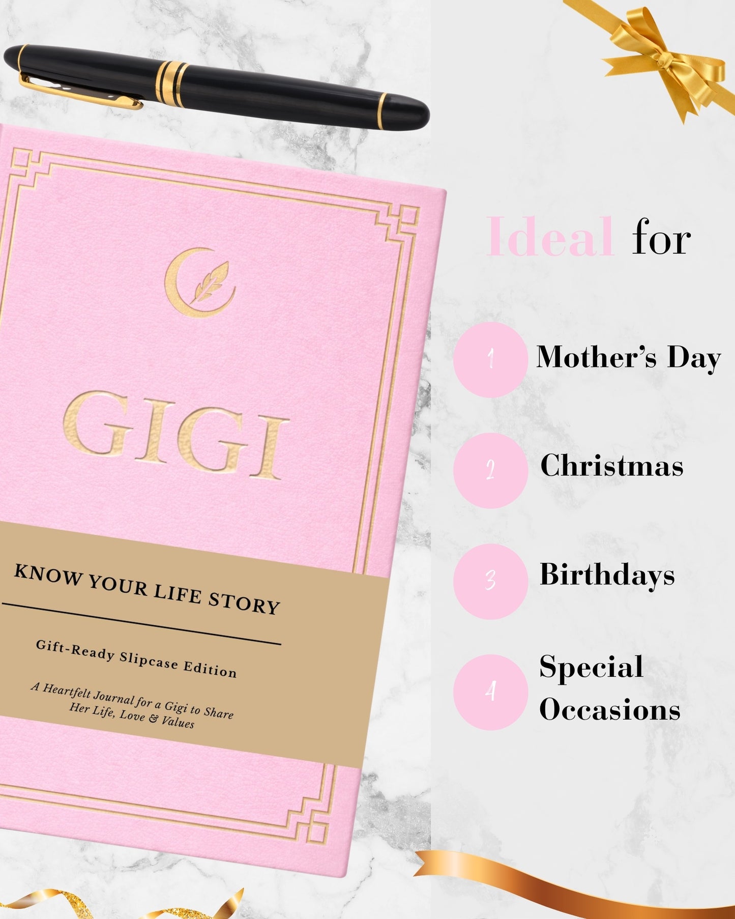 Gigi's Life Story Journal (Hardcover): A Meaningful Keepsake for gigi to Share Her Journey and Memories