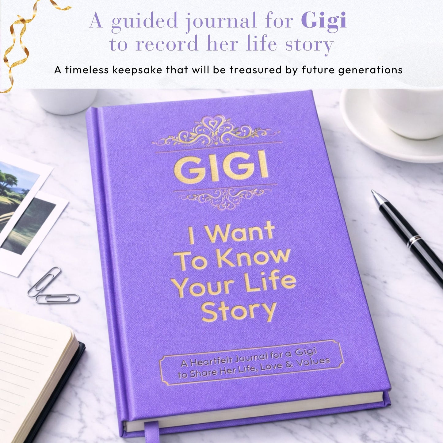 Gigi I Want to Know Your Life Story Gifts for Gigi