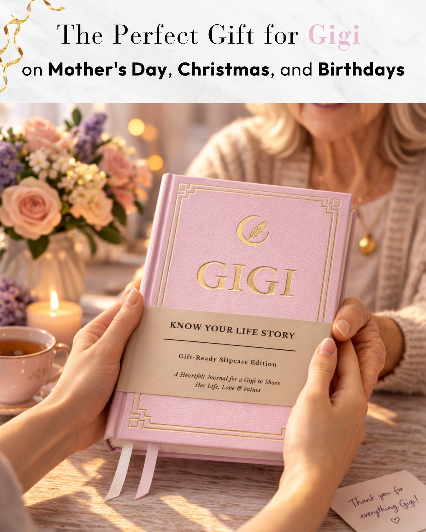 Gigi's Life Story Journal (Hardcover): A Meaningful Keepsake for gigi to Share Her Journey and Memories
