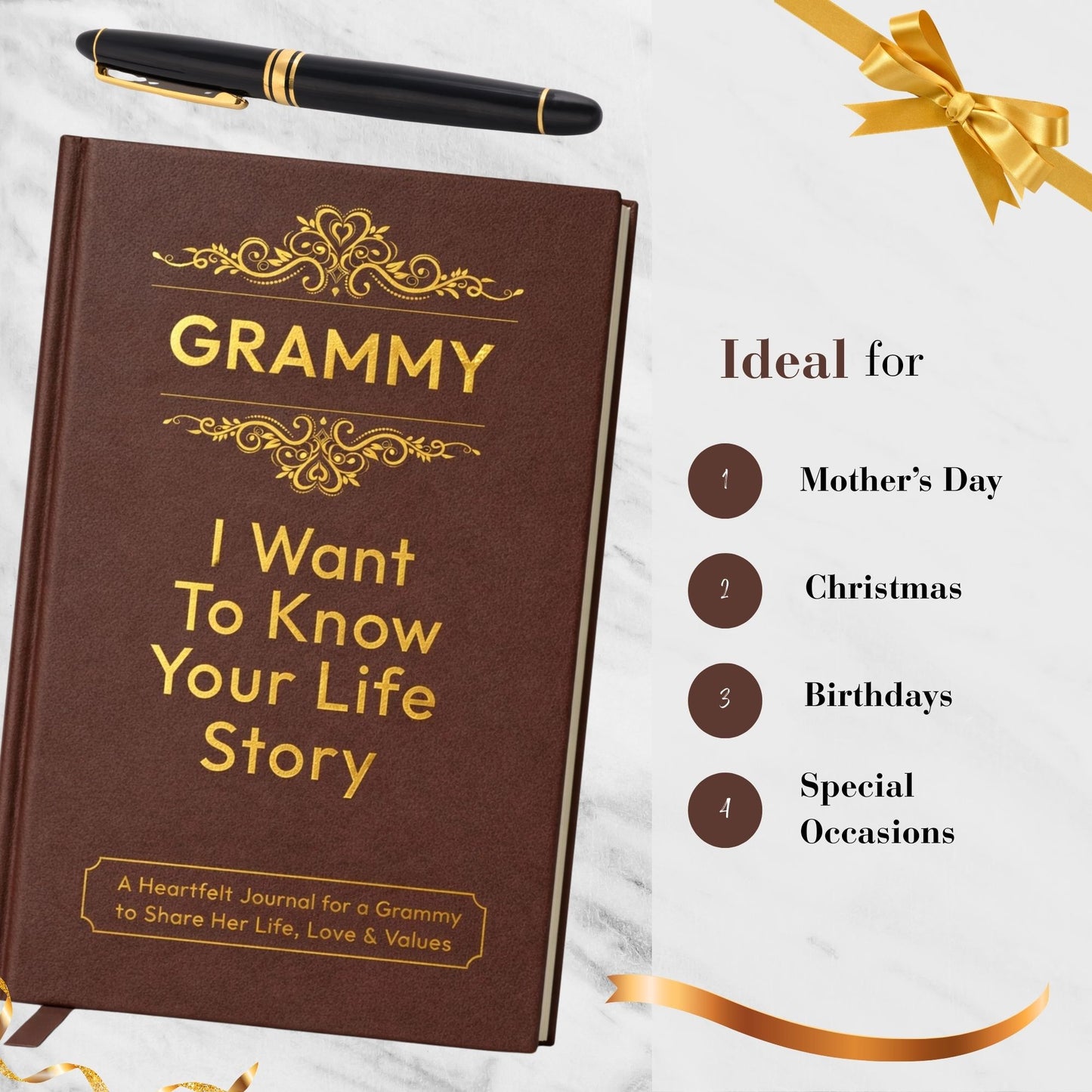 Grammy I Want to Know Your Life Story Gifts for Grammy