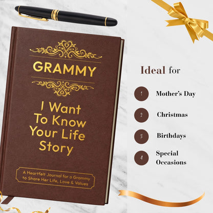 Grammy I Want to Know Your Life Story Gifts for Grammy