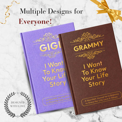 Grammy I Want to Know Your Life Story Gifts for Grammy