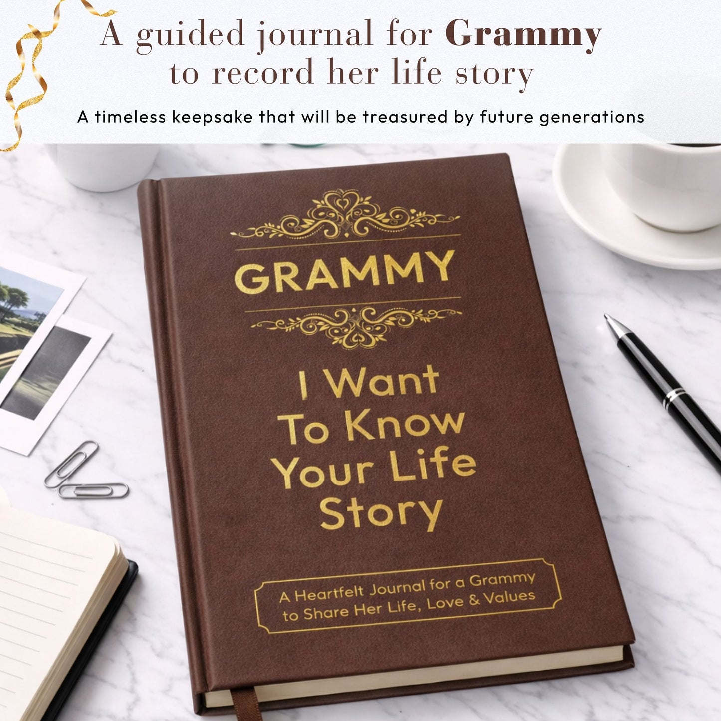 Grammy I Want to Know Your Life Story Gifts for Grammy
