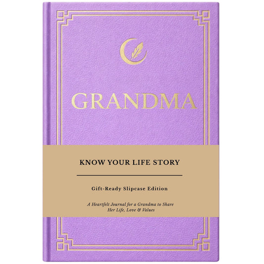 Grandma's Life Story Journal (Hardcover): A Meaningful Keepsake for Grandma to Share Her Journey and Memories