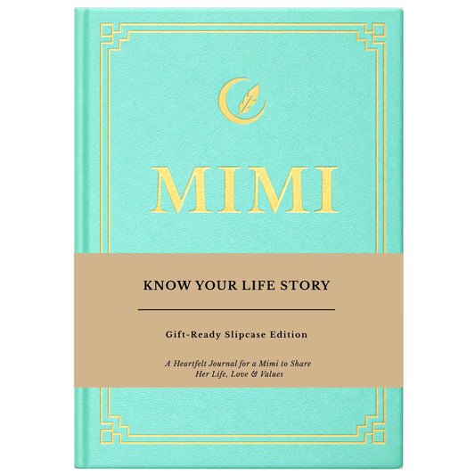 Mimi's Life Story Journal (Hardcover): A Meaningful Keepsake for mimi to Share Her Journey and Memories