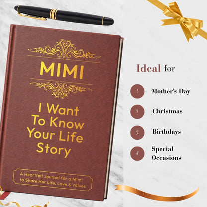 Mimi I Want to Know Your Life Story Gifts for Mimi
