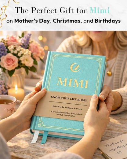 Mimi's Life Story Journal (Hardcover): A Meaningful Keepsake for mimi to Share Her Journey and Memories