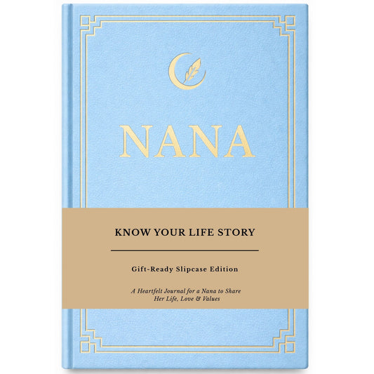 Nana's Life Story Journal (Hardcover): A Meaningful Keepsake for Nana to Share Her Journey and Memories,Sentimental Gifts for Mother's Day, Birthday & Christmas