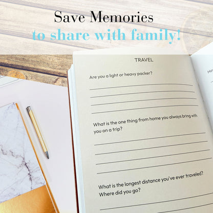 Nana I Want to Know Your Life Story Gifts for Nana