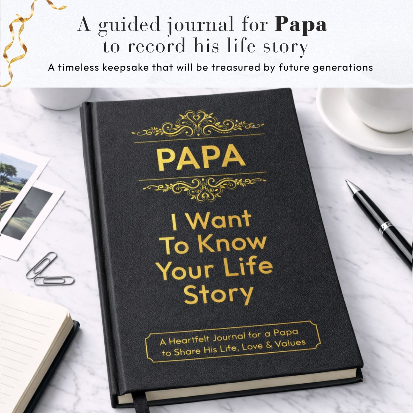 Papa I Want to Know Your Life Story Gifts for Papa