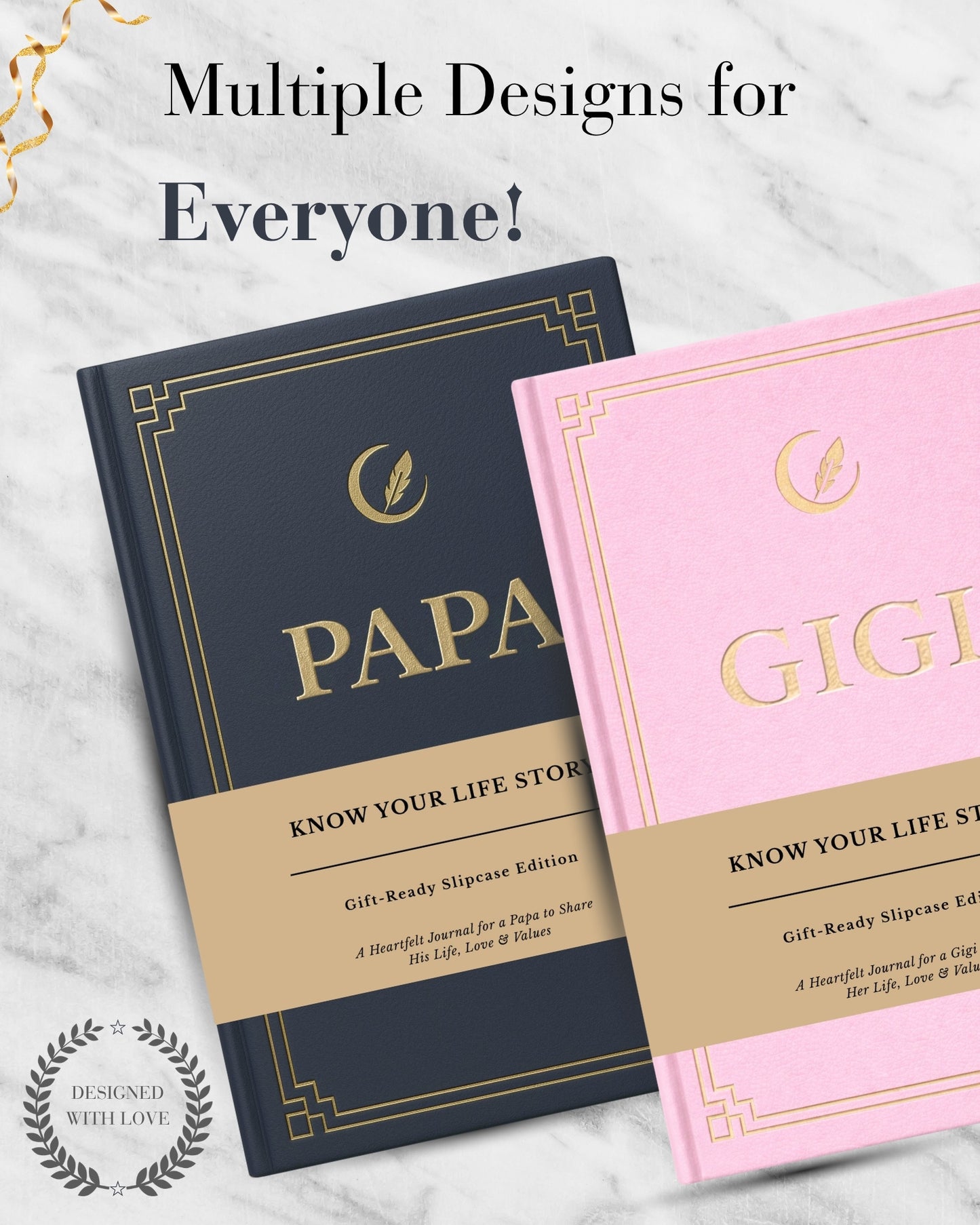 Papa's Life Story Journal (Hardcover), Sentimental Gifts for Father's Day, Birthday & Christmas