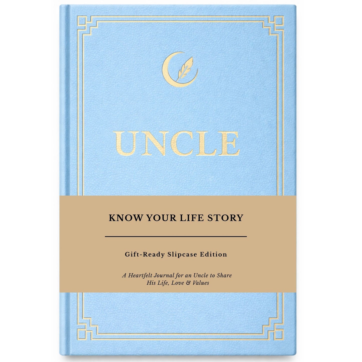 Uncle's Life Story Journal (Hardcover), Sentimental Gifts for Father's Day, Birthday & Christmas